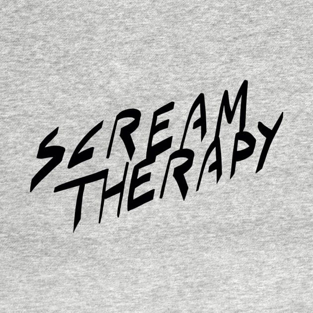 Scream Therapy podcast basic logo by Scream Therapy